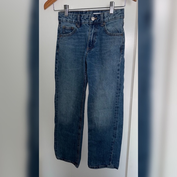 Zara Kids Blue Denim Jeans – Size 9 - Straight Leg - Picture 2 of 8